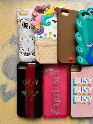 Lote 9 fundas iPhone 7/8