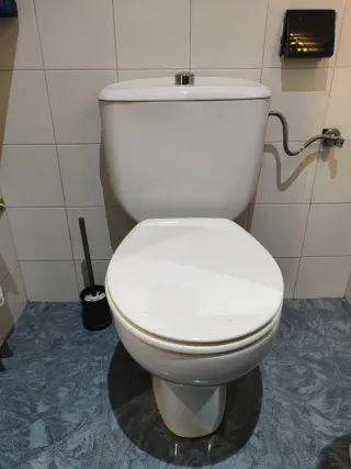 Inodoro ROCA completo (taza + cisterna + tapa)