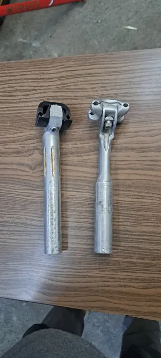 Stelo sella bici in alluminio Gipiemme e Campagnolo 27.0