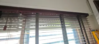 Cortinas de láminas de madera