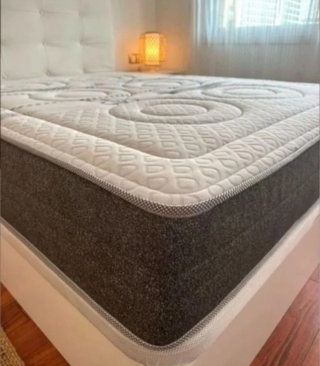 Canape 150x200 blanco con colchón en oferta