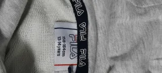 Sudadera Fila Gris y Negra