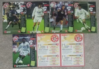 Tarjetas Real Madrid (los hombres de la septima)