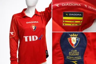 Camiseta Osasuna Manga Larga Diadora TID Talla L