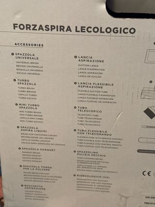 Aspirador Polti Forzaspira Lecologico Aqua Allergy