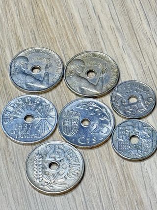 Monedas antiguas españolas Alfonso XIII