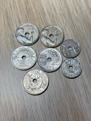 Monedas antiguas españolas Alfonso XIII