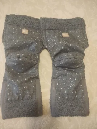 Manoplas para carrito gris estrellas