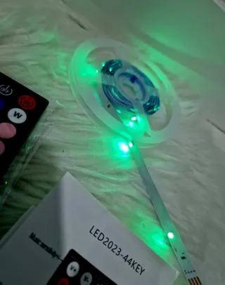 Fita LED RGB 5 metros com controlo remoto