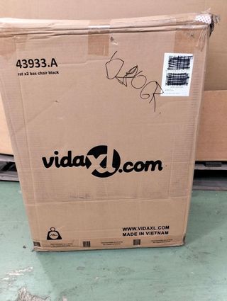 vidaXL 2 Sillas para jardín