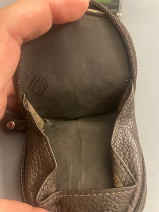 Monedero de piel del Atlético de Madrid unisex