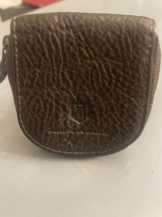 Monedero de piel del Atlético de Madrid unisex