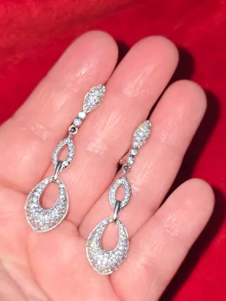 Pendientes Plata con Circonitas