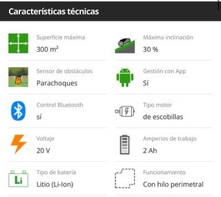 Robot cortacésped Greenworks OPTIMOW S