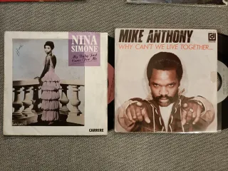 Lote 6 singles vinilo funk soul R&B