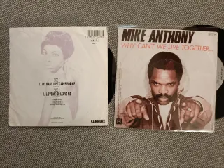 Lote 6 singles vinilo funk soul R&B