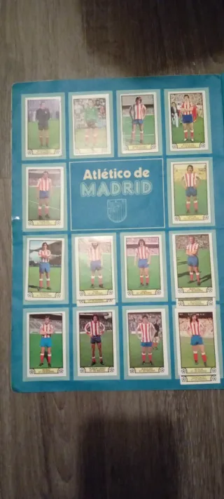 Álbum de Cromos Liga Fútbol 79/80