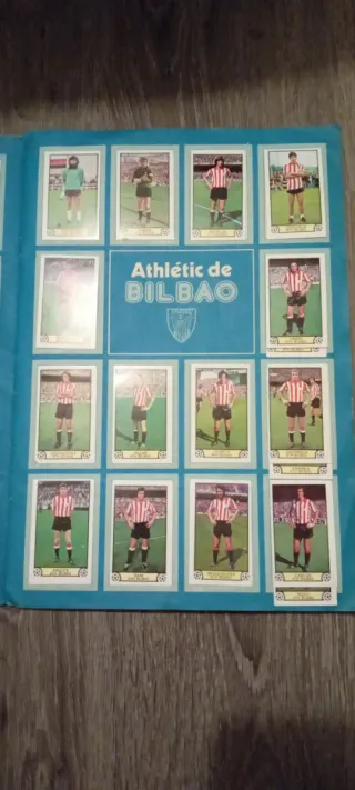 Álbum de Cromos Liga Fútbol 79/80