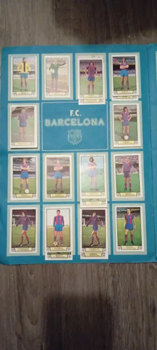 Álbum de Cromos Liga Fútbol 79/80