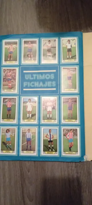 Álbum de Cromos Liga Fútbol 79/80