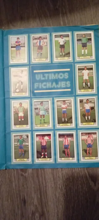 Álbum de Cromos Liga Fútbol 79/80