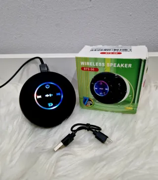 Coluna Bluetooth BTS-06 Preta