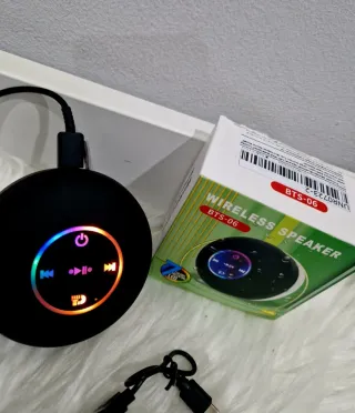 Coluna Bluetooth BTS-06 Preta