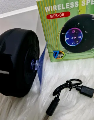 Coluna Bluetooth BTS-06 Preta