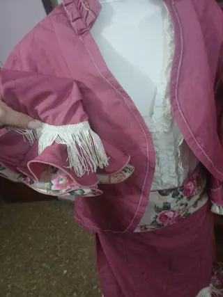 Vestido Flamenca Exclusivo 4 Piezas