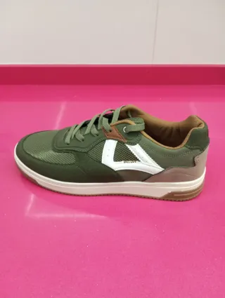 Zapatillas NYC Hombre Verde y Blanco