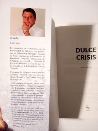 Dulce Crisis. Novela de Ximo Salas