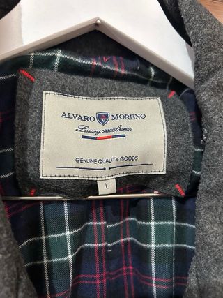 Chaqueta ADRIANO MORENO lana gris Talla M