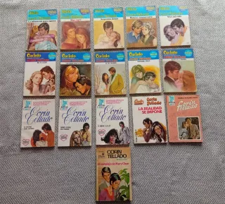 Lote 16 novelas Corín Tellado impecables, antes 13
