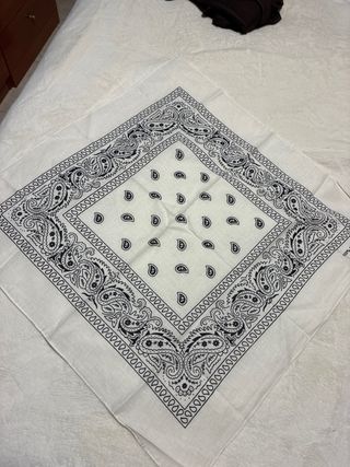 Lote 4 pañuelos bandana 100% algodón