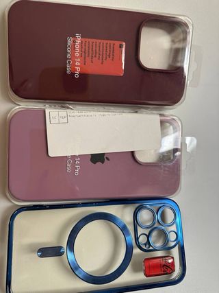 Incluye: cargador caja 6 fundas