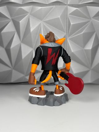 Figura Crash Bandicoot Rockstar