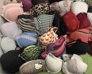 Lote +150 sujetadores de todas las tallas y marcas