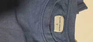 Sudadera Álvaro Moreno azul con logo