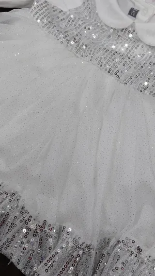Vestito Angioletta 6-9 mesi con ali