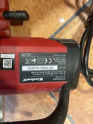 Sierra Circular Einhell TC-CS 1400