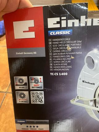 Sierra Circular Einhell TC-CS 1400