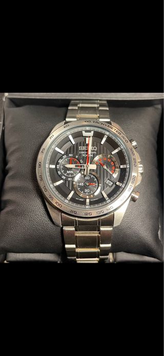 Reloj Seiko Cronógrafo Acero Inoxidable