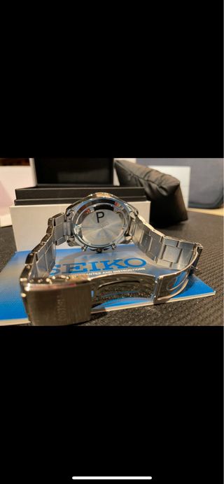 Reloj Seiko Cronógrafo Acero Inoxidable