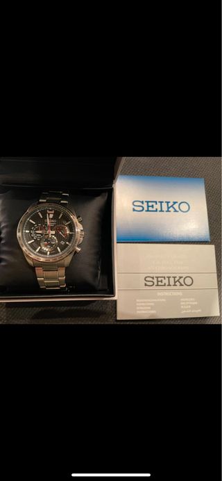 Reloj Seiko Cronógrafo Acero Inoxidable