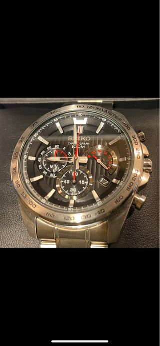 Reloj Seiko Cronógrafo Acero Inoxidable