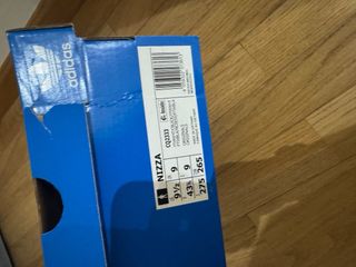 Zapatillas Adidas Nizza Blancas Talla 43,5