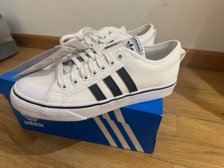 Zapatillas Adidas Nizza Blancas Talla 43,5