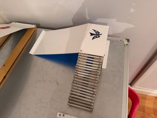 Circuito de skate park para fingerboard