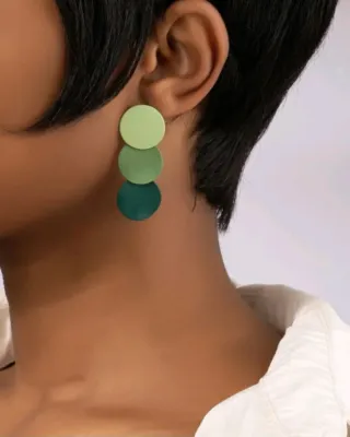 CON ETIQUETA.Pendientes circulares