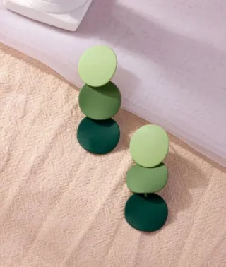 CON ETIQUETA.Pendientes circulares